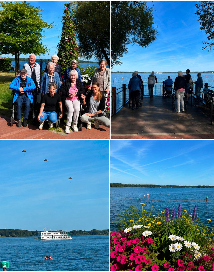 Die Tagespflege Westerstede beim Ausflug zur Thalenweide Die Tagespflege Westerstede beim Ausflug zur Thalenweide